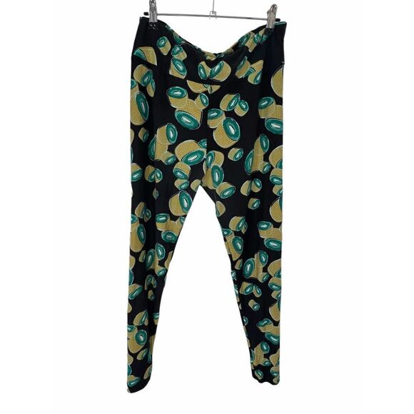 LuLaRoe Kiwi Patterned Leggings - Picture 1 of 4